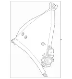 24786061023D53 - : Belt &amp; Retractor for Mercedes-Benz Image