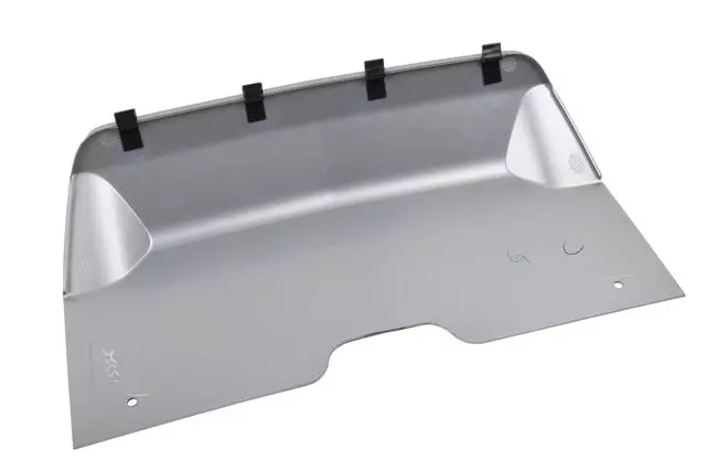 Silver Rear Bumper Cover Trailer Hitch Access Hole Cover - GM (84831186)