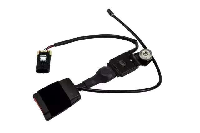 Ebony Passenger Seat Belt with Buckle - GM (19258613)