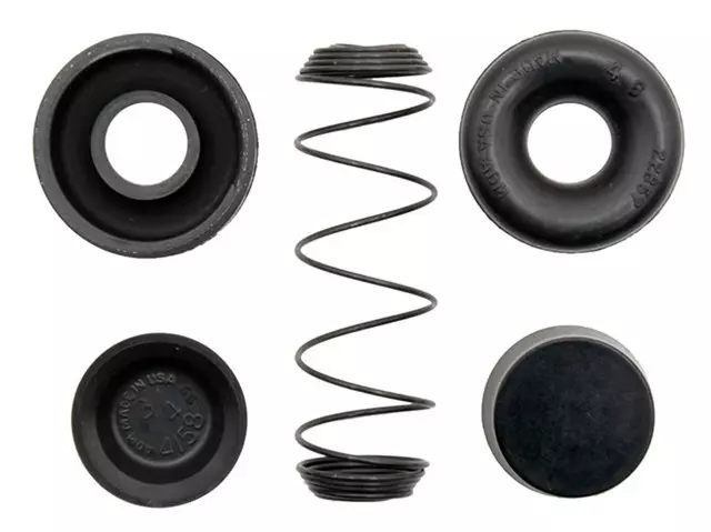 18031270 - : Rear Drum Brake Wheel Cylinder Repair Kit with Spring, Boots, and Caps for GM Image