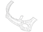 1668859125649999 - Body: Bumper Cover for Mercedes-Benz Image