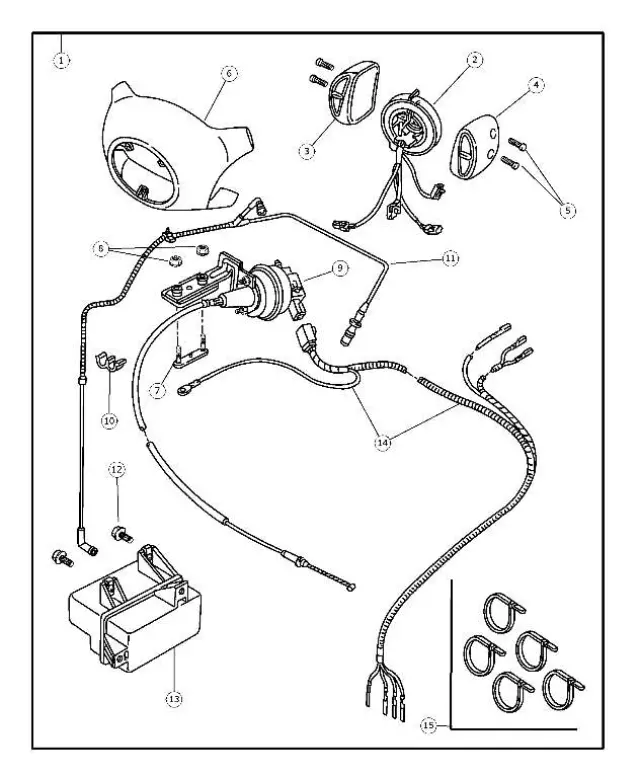 QA771AZ - : Speed Control Switch for Mopar Image