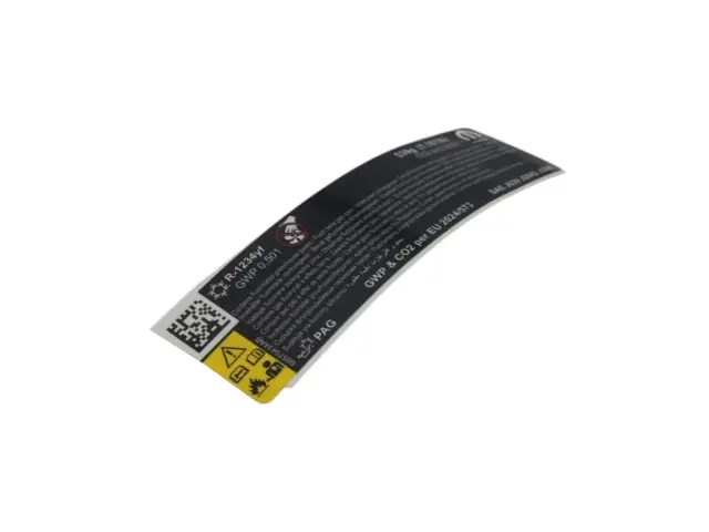 Air Conditioning System Label - Mopar (68575434AC)