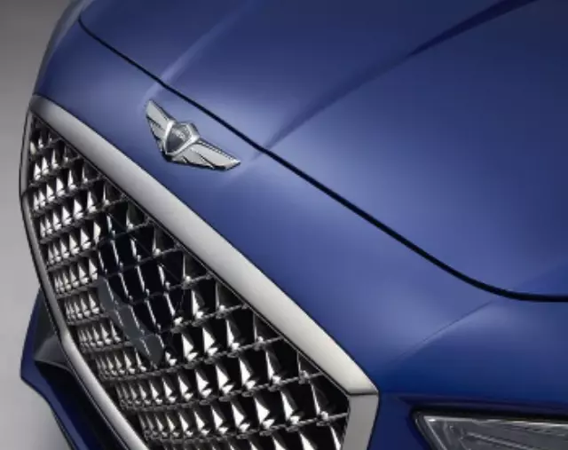 G9F24AU000 - Exterior: Hood Applique - Clear Film for Genesis: G70 Image