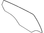 BE8Z5825712A - Body: Door Glass for Ford: Fiesta Image