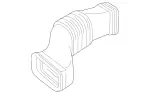 1520940182 - Chassis Sheet Metal/Air Intake: Accordion Hose for Mercedes-Benz Image
