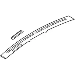 KB3Z21044E82CA - : Defroster Grille for Ford: Ranger Image