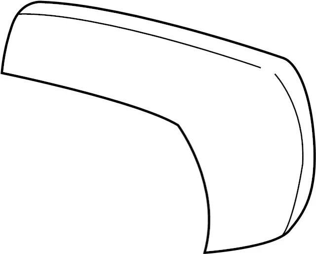 963664W765 - Body: Mirror Glass for INFINITI: QX4 Image