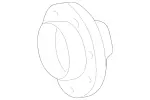 1040300008 - : Hub for Mercedes-Benz Image