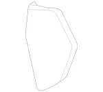 16368066367214 - Body: Outer Cover for Mercedes-Benz Image