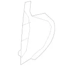 21368004077P82 - : Cover, Instrument Panel for Mercedes-Benz Image