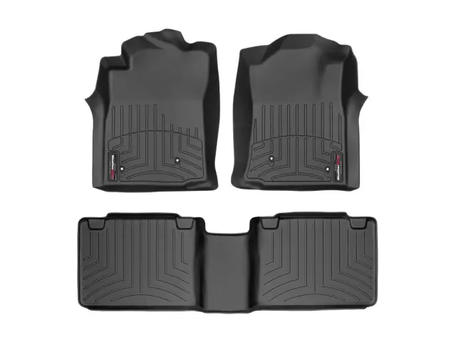 441781440212 - : Front &amp; Rear Black FloorLiner™ DigitalFit® for WeatherTech Image