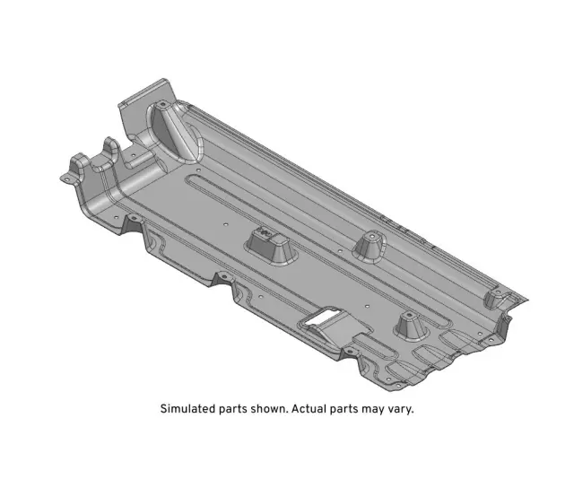 95468390 - : Passenger Side Underbody Center Air Deflector for Chevrolet: Spark EV Image