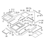 FT4Z58500B01C - Body: Cable for Ford: Edge Image