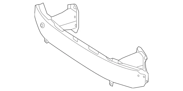 2166200586 - Cowl, Front Panel: Carrier for Mercedes-Benz: CL550, CL600, CL63 AMG, CL65 AMG Image image