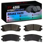4000071400 - : DFC 4000 HybriDynamic Brake Pads for DYNAMIC FRICTION Image