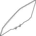 803000W000 - Body: Door Glass for INFINITI: QX4 Image