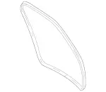1647401178 - : Seal, Rear-End Door for Mercedes-Benz Image