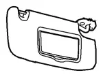 AE5Z5404104AC - Body: Sun-visor for Lincoln: MKZ Image