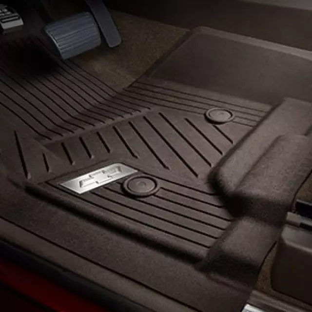 84357870 - : Floor Liners, All-Weather for Chevrolet: Silverado 1500, Silverado 1500 LD, Silverado 2500 HD, Silverado 3500 HD, Suburban, Suburban 3500 HD, Tahoe Image