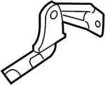 88608JU70A - Body: Hinge for INFINITI: G37, Q60 Image