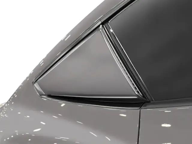 VPR3Z63280B10AH - Exterior: Quarter Window Scoop Kit, Carbonized Gray for Ford: Mustang Image