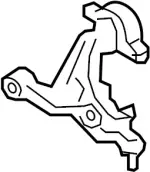 54501JL04B - Suspension: Lower Control Arm for INFINITI: G25, G37, Q60 Image