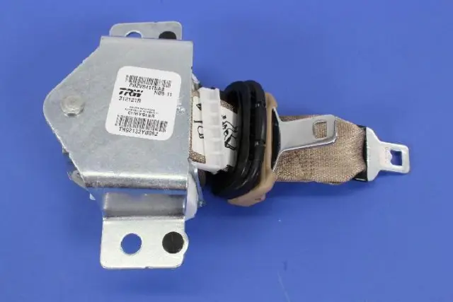 2nd Rear Center Seat Belt - Mopar (ZV841TUAB)