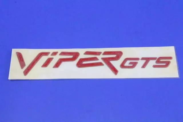MB59WRR - Exterior  Ornamentation: Viper Gts Decal for Mopar Image image
