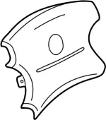 K851M5W614 - : Driver Air Bag for INFINITI: QX4 Image