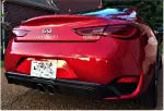 B0100Q60CE - : INFINITI Q60 Center Exit Exhaust w/ Resonators for Infiniti Motorsport Image