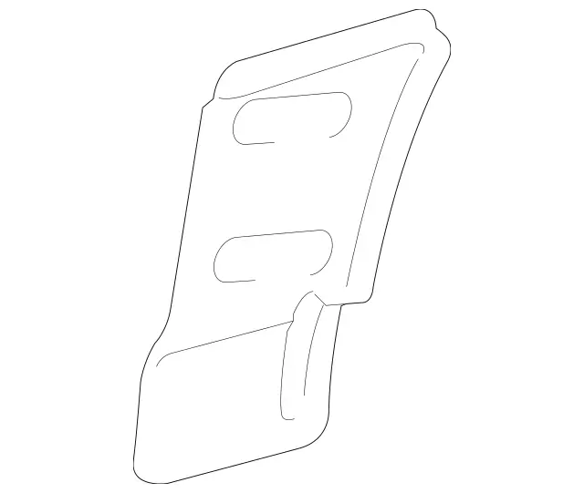 2306372536 - Side Panels: End Part for Mercedes-Benz: SL500, SL55 AMG, SL550, SL600, SL63 AMG, SL65 AMG Image image