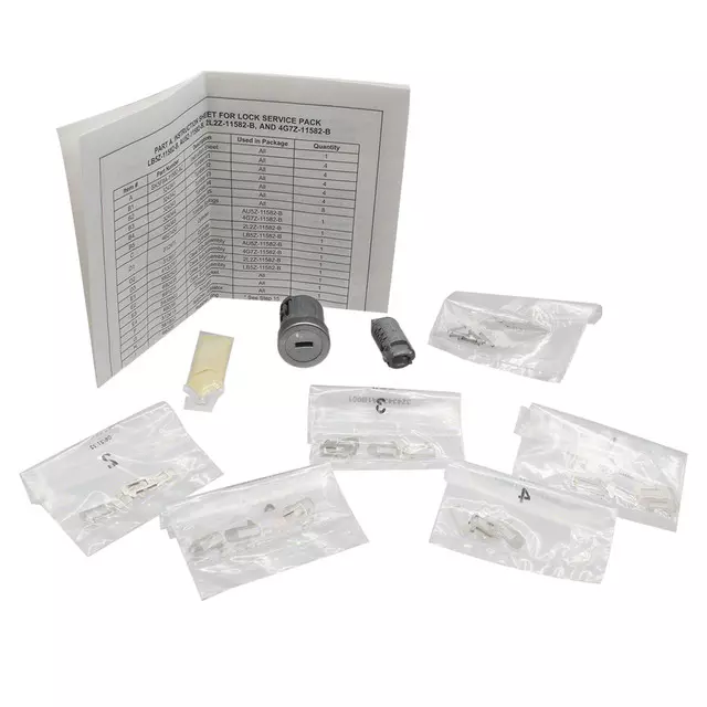 LB5Z11582B - Electrical: Ignition Lock Cylinder for Ford: Explorer, Police Interceptor Utility Image