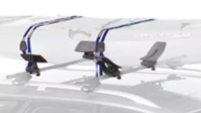 A7FCS883AA - Hauling: Kayak Carrier - Flat for Ford: Edge, Escape, Expedition, Explorer, Explorer Sport Trac, Fiesta, Flex, Focus, Fusion, Taurus X | Lincoln: MKX, MKZ, Navigator Image