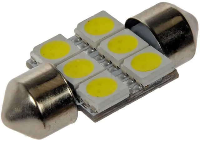 3175WSMD - Electrical, Lighting and Body: 3175 White 5050SMD 6LED Bulb for Dorman Image