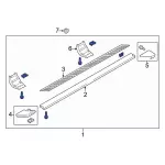 FL3Z16451FF - Body: Step Assembly for Ford Image
