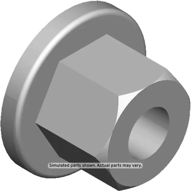 90413589 - : Nut for Buick: Cascada, Encore, LaCrosse, Regal, Verano | Cadillac: Catera | Chevrolet: Cruze, Cruze Limited, Malibu, Malibu Limited, Sonic, Trax, Volt Image