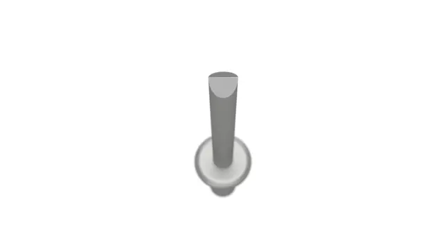6514109AA - Frame, Bumper and Fascia: Rivet for Mopar Image
