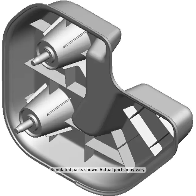 42564936 - : Light Ash Gray Driver Side Load Floor Stowage Compartment Cover Support for Chevrolet: Bolt EV Image