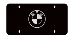 82125B4DBE3 - Exterior: Roundel Marque Plate, Stainless Steel for BMW: 230i, 330i, 430i, 430i Gran Coupe, 530i, 740i, 840i, 840i Gran Coupe, M2, M240i, M3, M340i, M4, M440i Gran Coupe, M5, M8, X1, X2, X3, X4, X5, X6, X7, Z4 Image