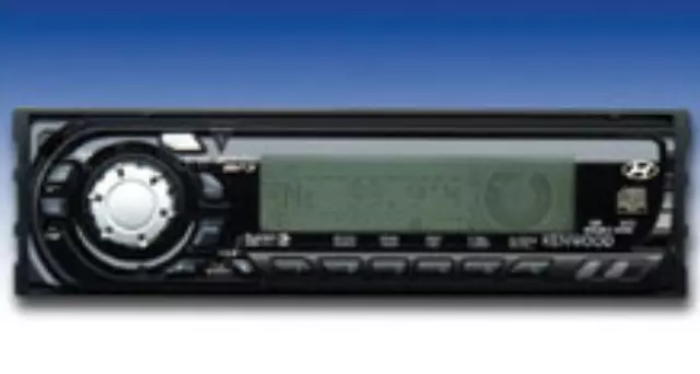 27184000 - Audio/Video: Kenwood MP3 Player (Black Face) for Hyundai: Tiburon, Tucson Image