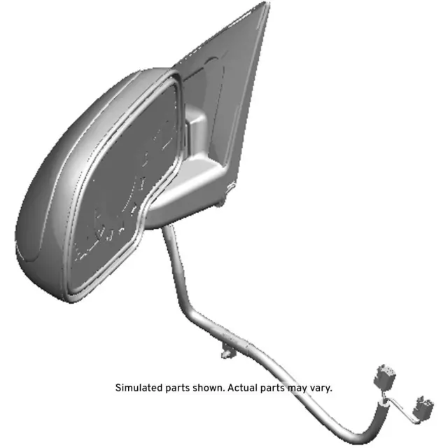15124830 - Body: Mirror for Cadillac: Escalade | Chevrolet: Silverado 1500, Silverado 1500 HD, Silverado 2500, Silverado 2500 HD, Silverado 3500, Tahoe | GMC: Sierra 1500, Sierra 1500 HD, Sierra 2500, Sierra 2500 HD, Sierra 3500, Yukon Image