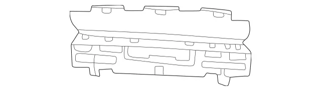 2108210071 - Body: Switch Panel for Mercedes-Benz Image