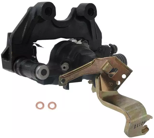 Rear Passenger Side Disc Brake Caliper Assembly (Friction Ready Non-Coated), Remanufactured - GM (19141874)