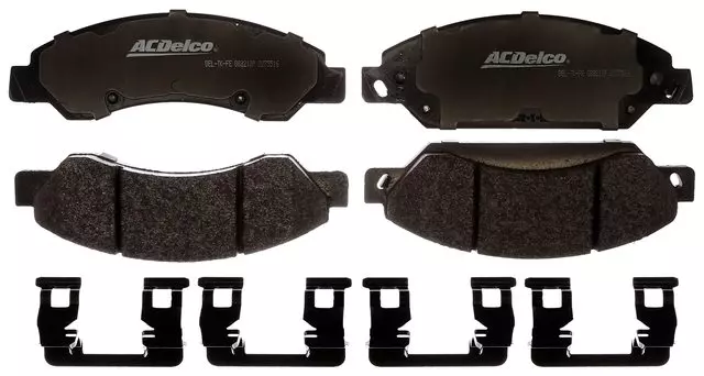 19235756 - : Semi-Metallic Front Disc Brake Pad Set (Police) for GM Image