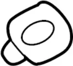 76848JF00A - : Pillar Molding Grommet for INFINITI: G37, Q60 Image