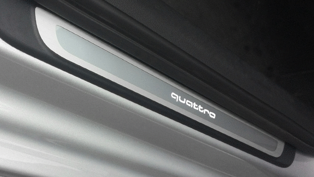 8V4071300B - Exterior: Illuminated Door Sills - Quattro for Audi: A3, A3 Quattro, A3 Sportback e-tron, RS3, S3 Image