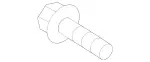 1409900636 - Electrical Equipment and Instruments: Self-Tap. Hex. Head Screw for Mercedes-Benz Image