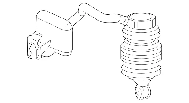 2113200825 - Springs, Suspension and Hydraulics: Air Suspension Bellows for Mercedes-Benz Image