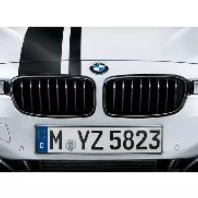 51712410147 - Exterior: 2016-2018 BMW - M Performance Black Kidney Grille - Right for BMW: 328i xDrive, 330i GT xDrive, 335i GT xDrive, 340i GT xDrive Image